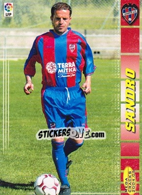Cromo Sandro - Liga 2004-2005. Megacracks n. 154 - Panini