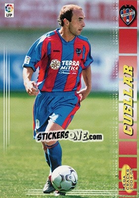 Cromo Cuellar - Liga 2004-2005. Megacracks - Panini