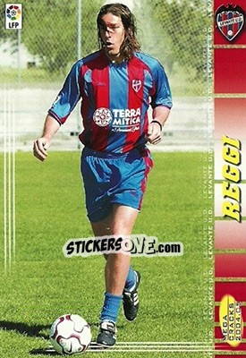 Cromo Reggi - Liga 2004-2005. Megacracks - Panini