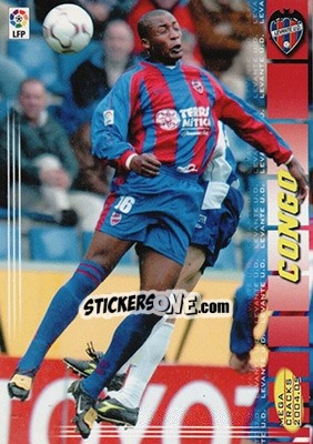 Sticker Congo - Liga 2004-2005. Megacracks n. 161 - Panini