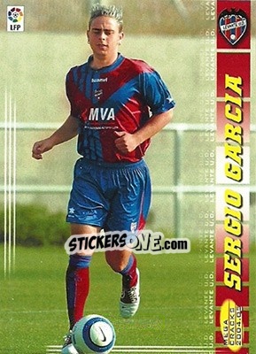 Sticker Sergio Garcia - Liga 2004-2005. Megacracks - Panini