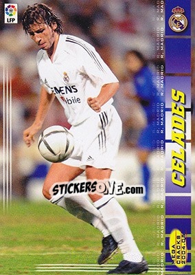 Cromo Celades - Liga 2004-2005. Megacracks - Panini