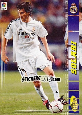 Figurina Solari - Liga 2004-2005. Megacracks - Panini