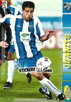 Sticker Juanito - Liga 2004-2005. Megacracks - Panini