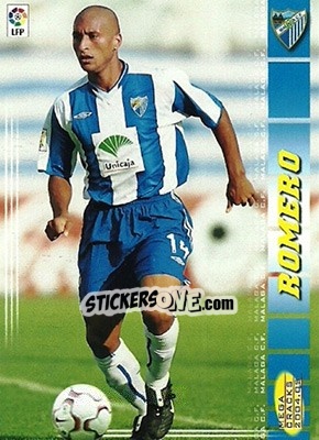 Sticker Romero - Liga 2004-2005. Megacracks - Panini