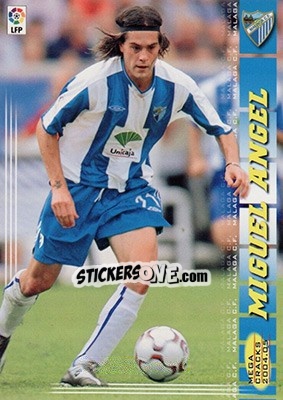 Cromo Miguel Angel - Liga 2004-2005. Megacracks - Panini