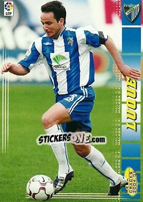 Sticker Luque - Liga 2004-2005. Megacracks - Panini