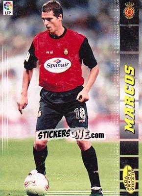 Cromo Marcos - Liga 2004-2005. Megacracks n. 212 - Panini