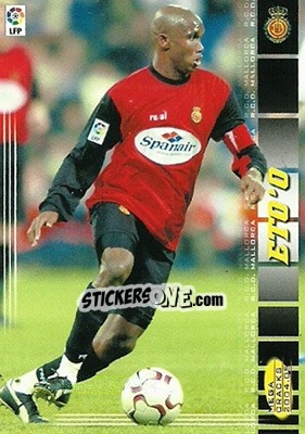 Cromo Eto'o - Liga 2004-2005. Megacracks - Panini