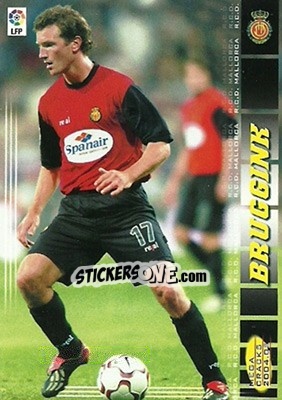 Sticker Bruggink - Liga 2004-2005. Megacracks - Panini