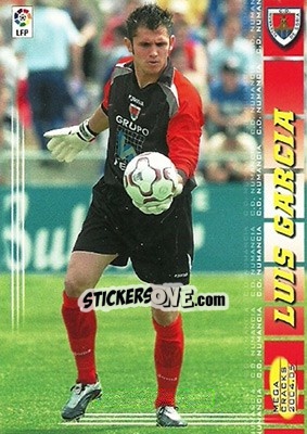 Sticker Luis Garcia - Liga 2004-2005. Megacracks n. 218 - Panini