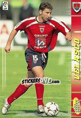Cromo Velasco - Liga 2004-2005. Megacracks - Panini