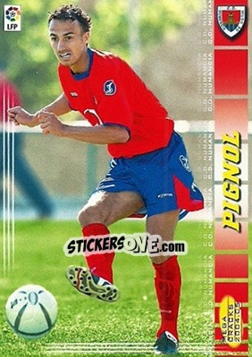 Sticker Pignol - Liga 2004-2005. Megacracks - Panini