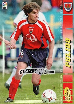 Sticker Pulido - Liga 2004-2005. Megacracks - Panini