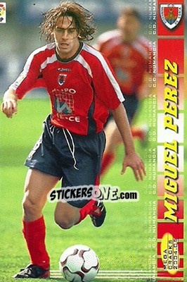 Sticker Miguel Perez - Liga 2004-2005. Megacracks n. 227 - Panini