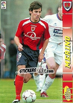 Sticker Merino - Liga 2004-2005. Megacracks - Panini
