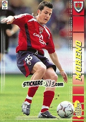 Sticker Moreno - Liga 2004-2005. Megacracks - Panini