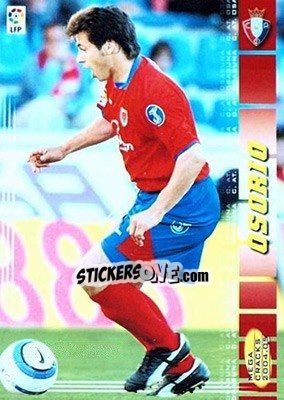 Sticker Osorio - Liga 2004-2005. Megacracks n. 233bis - Panini