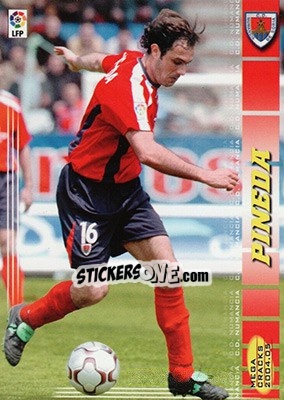 Figurina Pineda - Liga 2004-2005. Megacracks - Panini