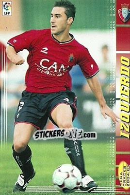 Figurina Izquierdo - Liga 2004-2005. Megacracks - Panini