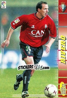 Cromo Rivero - Liga 2004-2005. Megacracks - Panini