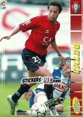 Cromo Valdo - Liga 2004-2005. Megacracks - Panini