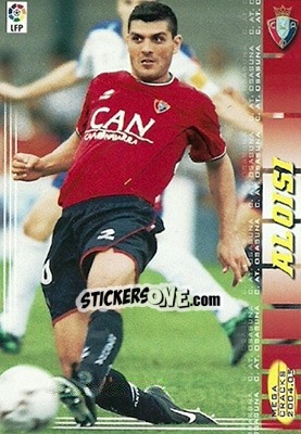 Sticker Aloisi - Liga 2004-2005. Megacracks - Panini