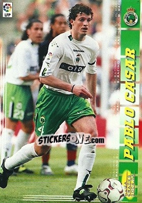 Sticker Pablo Casar - Liga 2004-2005. Megacracks - Panini