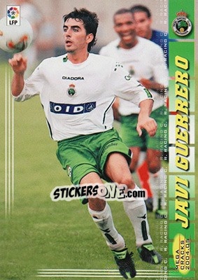 Sticker Javi Guerrero - Liga 2004-2005. Megacracks - Panini