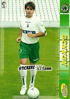 Sticker Aganzo - Liga 2004-2005. Megacracks - Panini