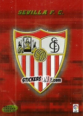 Sticker Escudo - Liga 2004-2005. Megacracks - Panini