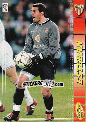 Sticker Esteban - Liga 2004-2005. Megacracks - Panini