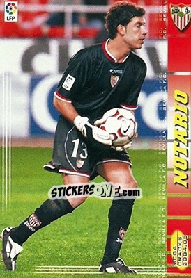 Sticker Notario - Liga 2004-2005. Megacracks - Panini