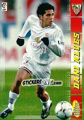 Sticker Dani Alves - Liga 2004-2005. Megacracks n. 274 - Panini
