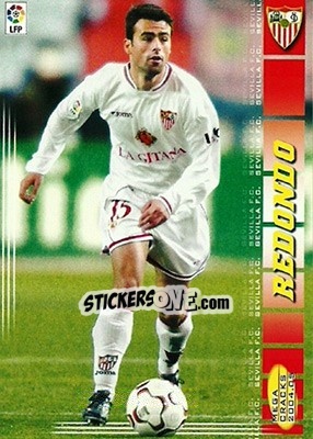 Sticker Redondo - Liga 2004-2005. Megacracks - Panini