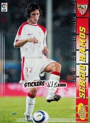 Sticker Sergio Ramos - Liga 2004-2005. Megacracks n. 275bis - Panini