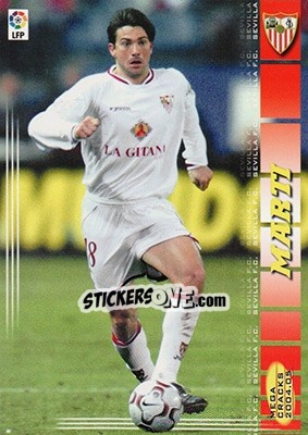 Sticker Marti - Liga 2004-2005. Megacracks - Panini