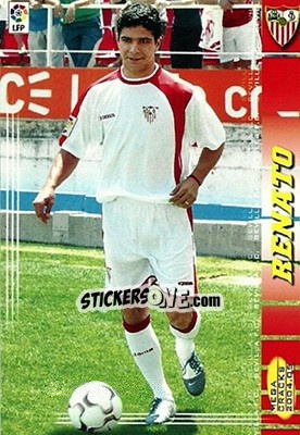 Sticker Renato - Liga 2004-2005. Megacracks - Panini