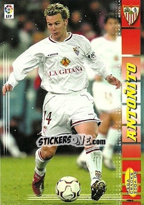 Cromo Antoñito - Liga 2004-2005. Megacracks - Panini