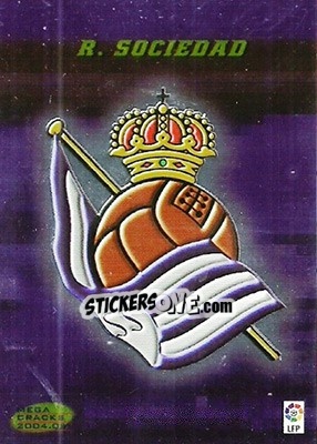 Sticker Escudo - Liga 2004-2005. Megacracks - Panini