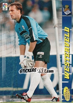 Sticker Westerveld - Liga 2004-2005. Megacracks - Panini