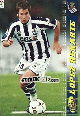 Sticker Lopez Rekarte - Liga 2004-2005. Megacracks n. 292 - Panini