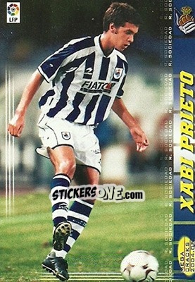 Sticker Xabi Prieto - Liga 2004-2005. Megacracks - Panini