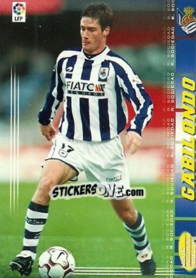 Sticker Gabilondo - Liga 2004-2005. Megacracks - Panini