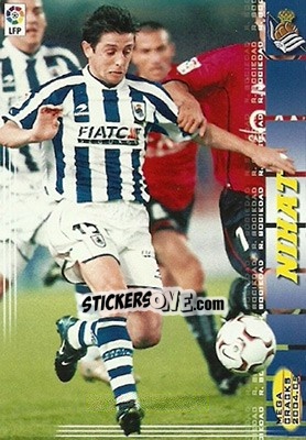 Sticker Nihat - Liga 2004-2005. Megacracks - Panini