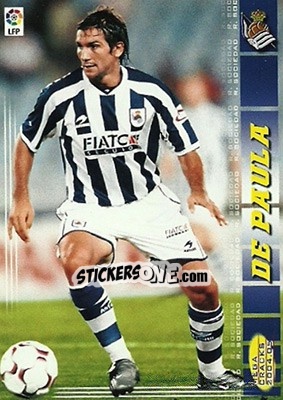 Sticker De Paula - Liga 2004-2005. Megacracks n. 306 - Panini