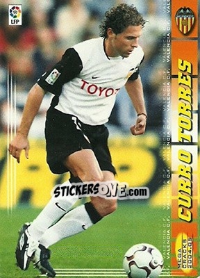 Sticker Curro Torres - Liga 2004-2005. Megacracks - Panini