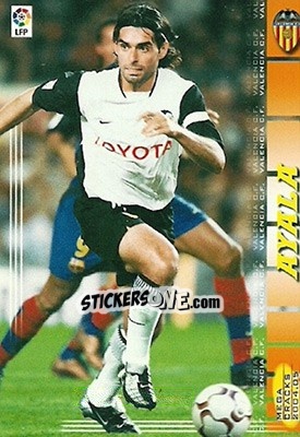Sticker Roberto Fabian Ayala - Liga 2004-2005. Megacracks - Panini