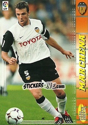 Sticker Marchena - Liga 2004-2005. Megacracks - Panini