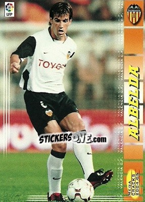 Sticker Albelda - Liga 2004-2005. Megacracks - Panini